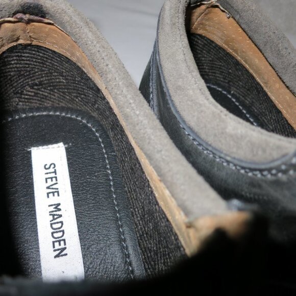 Steve Madden Leather Casual Comfort Dress Oxfords Men's Footwear Shoes Sz 10 - Picture 2 of 7